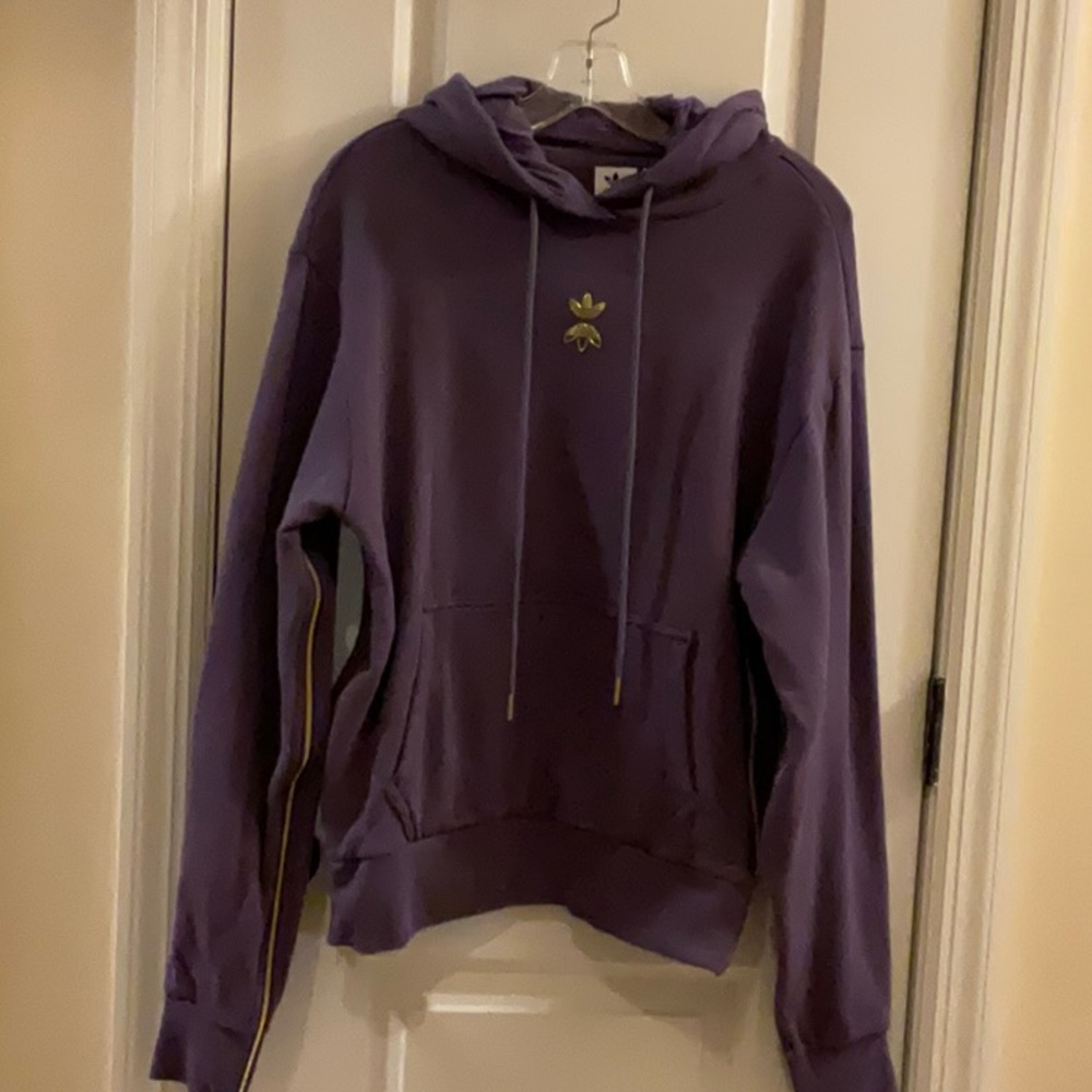 Adidas Originals hoodie with zipper detail